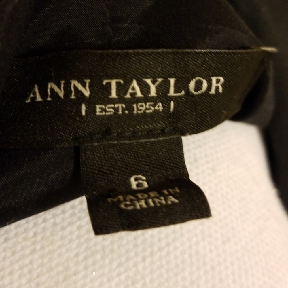ANN TAYLOR NAVY BLAZER ,SZ 6 - Picture 6 of 6